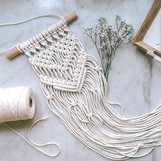 Sarai Makramee Wandbehang Anleitung