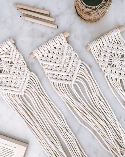 Makramee Mini Anleitungen