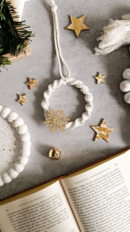 Makramee Kranz Anleitung