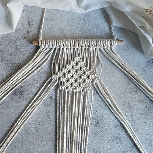 Makramee Tannenbaum Anleitung