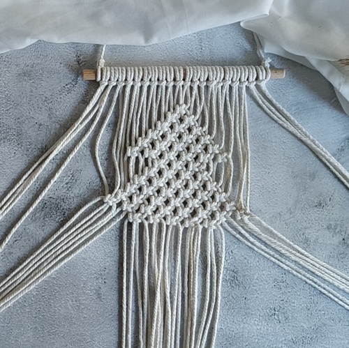 Makramee Tannenbaum Anleitung