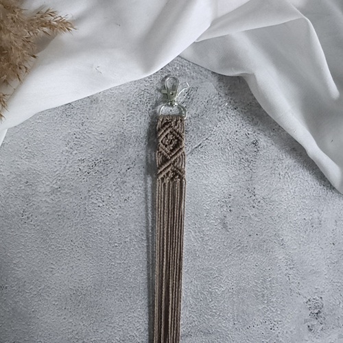 Makramee Schlüsselanhänger Anleitung