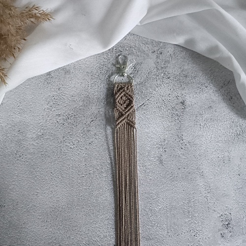 Makramee Schlüsselanhänger Anleitung