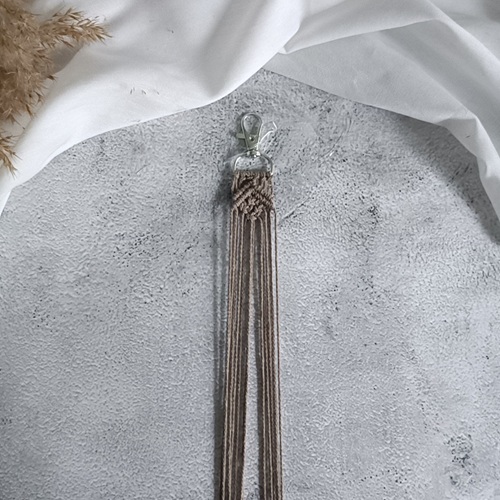 Makramee Schlüsselanhänger Anleitung