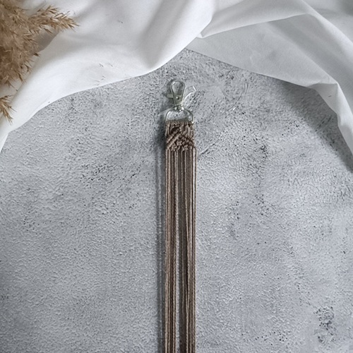 Makramee Schlüsselanhänger Anleitung