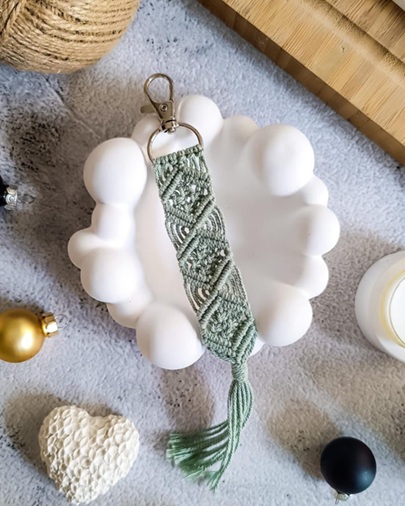 Makramee Schlüsselanhänger 4