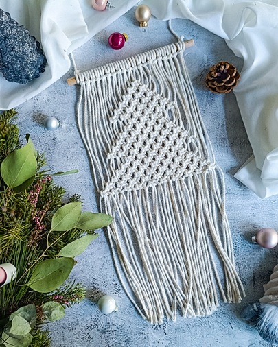 Makramee Tannenbaum Anleitung